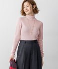 23区 S 【滝沢眞規子さん着用/WEB限定カラーあり】ウーステッドウール リブタートル ニット