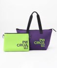 PW CIRCULUS 新色！【UNISEX】ロゴ トートバック クラッチバッグ付き