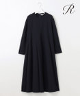 23区 L 【R(アール)】ウールダブルクロス イレギュラータック フレアワンピース