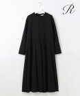 23区 L 【R(アール)】ウールダブルクロス イレギュラータック フレアワンピース