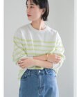 Te chichi ボーダーボックスシルエットプルオーバー