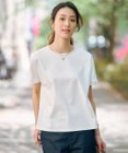 J.PRESS LADIES S 【WEB限定カラーあり・洗える】コットンスムース ハシゴレース カットソー
