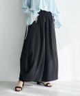 YECCA VECCA コクーンドレープワイドパンツ