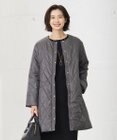 J.PRESS LADIES S 【洗える】高密度タフタ キルティング ロング コート