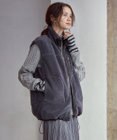23区 S 【SLOW/一部店舗限定】リバーシブルボアコンビ ベスト