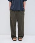 ATON LIGHT TC GABARDINE | ウォッシュドワイドパンツ - UNISEX