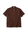 J.PRESS MEN 【J.PRESS ORIGINALS】Broad Print 1902 Open Collar Shirt