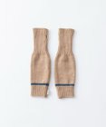 TRICOTE LINE RIB ARM WARMERS／ラインリブアームウォーマー