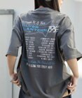 WEGO 【ユニセックス着用ITEM/SMLサイズ展開】ヴィンテージライクグラフィックT（SS）