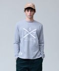 J.PRESS MEN 【NYUZELESS】SKI プリント ロングスリーブ Tシャツ