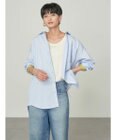 AMERICAN HOLIC イージーケアバックオープンシャツチュニック