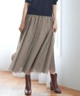 23区 S 【洗える】ソフトチュール スカート