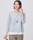 J.PRESS LADIES 【WEB限定カラーあり・洗える】Vis/Peスパーク シアー ニット
