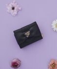 Maison de FLEUR ベルトリボンミニウォレット