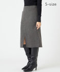 BEIGE， 【S-size】THOUIN / Iラインスカート