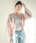 #Newans 【洗える】ボリュームスリーブニットカーディガン