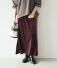 CRAFT STANDARD BOUTIQUE ベロアマーメイドスカート
