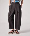 Paul Smith レーヨンリネン コクーンシルエット タックパンツ