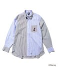 J.PRESS MEN 【DISNEY COLLECTION】【UNISEX】ピンオックス シャツ/ B.D. / ミッキーマウス