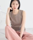 earth music&ecology 【WEB限定】リブタンクトップ