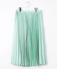 自由区 L 【WEB限定・洗える】ロイヤルサテンプリーツ スカート