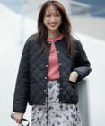 ANY SIS 【洗える】レディトリミングキルト ブルゾン