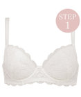 BRADELIS New York 【BRADELIS New York / 育乳補整ブラ・STEP1 集める】ジャスミンステップ1ブラ25A1 補正下着 ブラジャー
