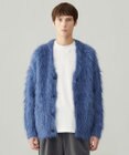 UNFILO MENS 【男女兼用】シャギーニット カーディガン