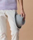 JOSEPH ABBOUD 【サイズ調整可】ウォッシャブルヘリンボーンハット
