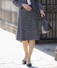 J.PRESS LADIES L 【セットアップ対応】ファンシーツイード スカート