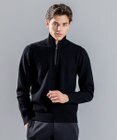 JOSEPH HOMME 【WEB限定】ヴィスコースリンクス　ハーフジップニット