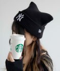 WEGO 別注NEWERA　CAT　EAR　KNIT