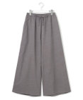 J.PRESS YORK STREET 【WOMEN】リネンライクリラックス ワイドパンツ