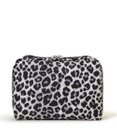 LeSportsac EXTRA LARGE RECTANGULAR COSMETIC/ニュートラルレオパード