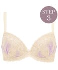 BRADELIS New York 【BRADELIS New York / 育乳ブラ・STEP3 整える】ジャクリーンステップ3ブラ24S1 育乳 補正