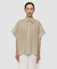 JOSEPH ラミーボイル　ショートスリーブブラウス　JUSTI