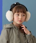 ANY KIDS リボンつき イヤーマフ