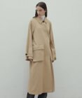 BEIGE， MOLUCCELLA / オーバーサイズステンカラーコート