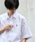 WEGO 【シワになりにくい】イージーケアオックスフォードワンポイントシャツ（S）
