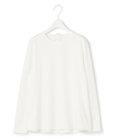 ICB 【洗える】リバーストレッチジャージー ペプラムカットソー