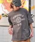 WEGO 【ユニセックス着用ITEM/SMLサイズ展開】ヴィンテージライクグラフィックT（SS）