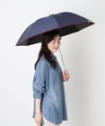 MOONBAT 【WEB限定/遮光率100%/遮熱/UV】POLO RALPH LAUREN（ポロ ラルフローレン）晴雨兼用日傘 無地 オーバーロック刺繍 長傘