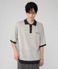 WEGO 【ユニセックス着用ITEM/MLサイズ展開】ワンポイントニットポロシャツ（SS）