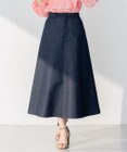 組曲 【洗える】デニムライクギャバ スカート