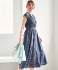 ANY SIS S フロントボタンシャーリング ワンピース