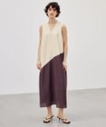 BEIGE， ARAZY / Vネックワンピース