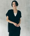 UNFILO L 【WEB限定カラー】スゴ機能美ニット キーネック ジレ