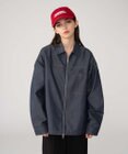 WEGO 【ユニセックス着用ITEM/MLサイズ展開】カラーステッチシャツジャケット