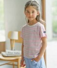 組曲 KIDS 【110-140㎝】半袖ボーダー Tシャツ