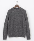 JOSEPH ABBOUD MOUNTAIN 【WEB限定・SPACE/イタリア糸使用/軽く暖かい/豊富なカラー】 ラムウール　クルーネック ニット